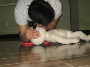 standard first aid and CPR re-certification in Calgary, Alberta