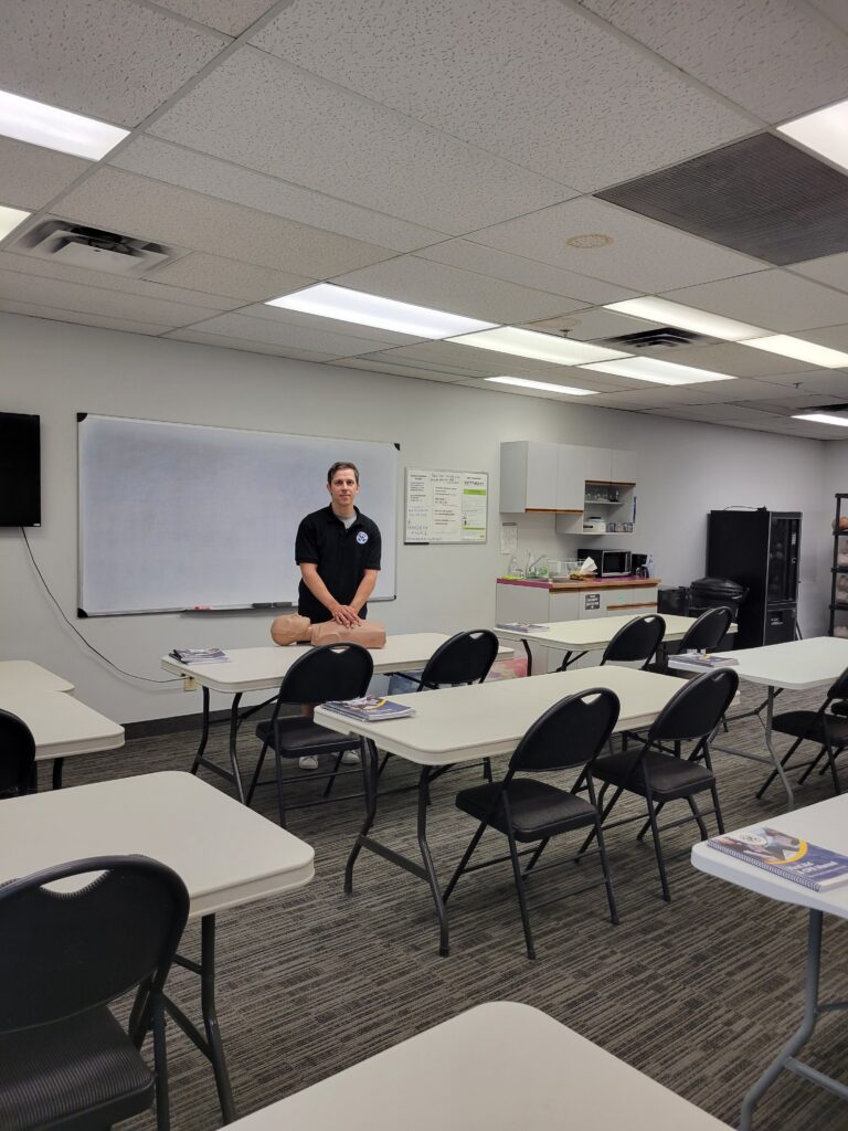 Calgary first Aid South Calgary Training Classroom