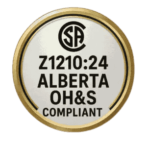 Calgary First Aid OHS and CSA compliance badge